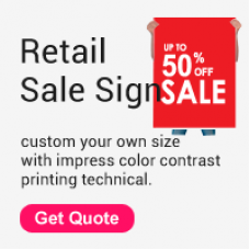 Retail Sale Sign