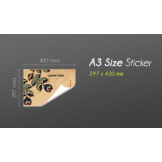 A3 Size Stickers A3 Size Stickers