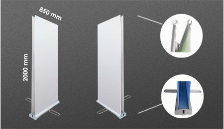 Double Sided Pull Up Banner