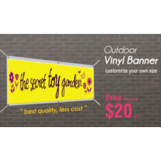 Outdoor Vinyl Banner