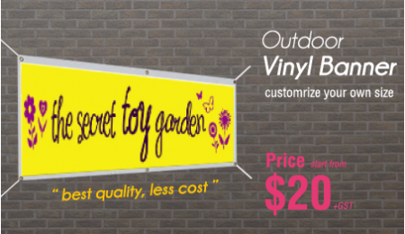 Outdoor Vinyl Banner